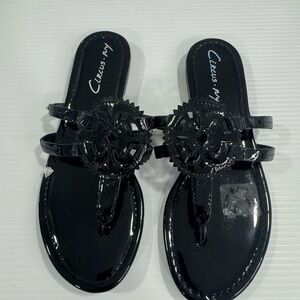 Circus NY Women's Canyon Flat Sandal Sz 6 M